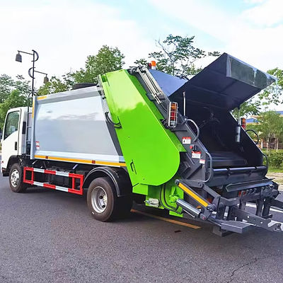 Chasis ISUZU 10m3 Compactor camión de basura contenedor de basura camión de basura 8 toneladas