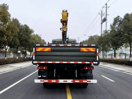 China Dongfeng KR 6.3T grúa móvil montada en camión para puentes edificios de metro