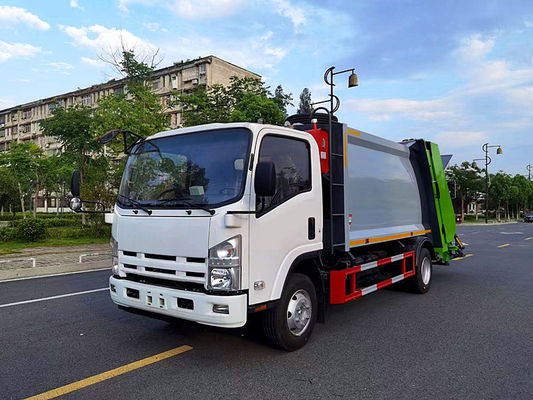 Chasis ISUZU 10m3 Compactor camión de basura contenedor de basura camión de basura 8 toneladas