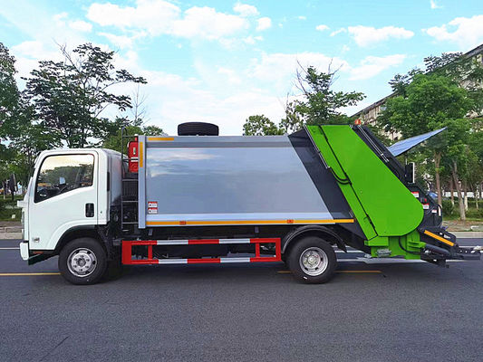 Chasis ISUZU 10m3 Compactor camión de basura contenedor de basura camión de basura 8 toneladas