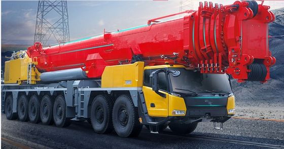 Equipo de construcción de grúas de camiones móviles de 25 toneladas con capacidad de tanque de combustible de 400-500L
