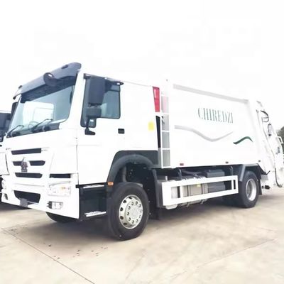HOWO 15m3 Camión compactador de basura, vehículo compactador de residuos Euro 3