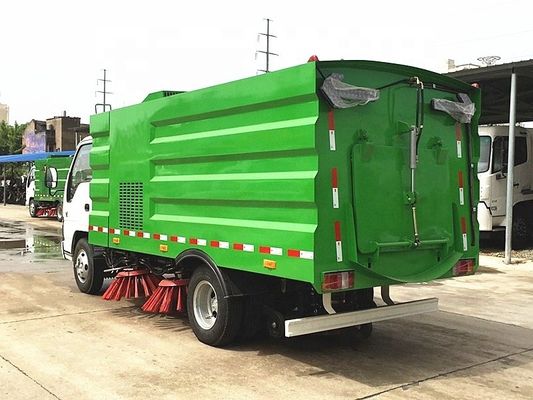 ISUZU 6cbm camión de barrido de carreteras, camión montado barrendero de carreteras EURO 5 4x2