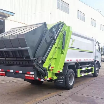 Dongfeng 8m3 camión compactador de basura contenedor de basura camión de recolección de residuos