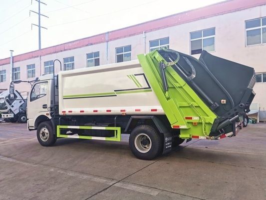 Dongfeng 8m3 camión compactador de basura contenedor de basura camión de recolección de residuos