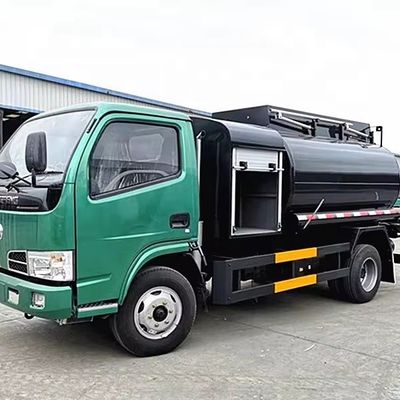 China DONGFENG 5cbm Camión cisterna de combustible Camión pequeño de almacenamiento de petróleo 4X2