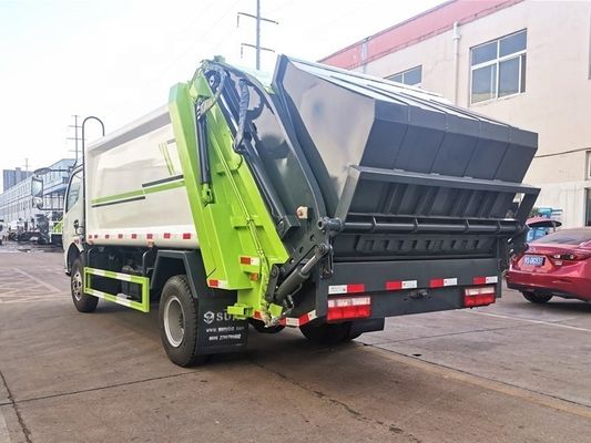Dongfeng 8m3 camión compactador de basura contenedor de basura camión de recolección de residuos