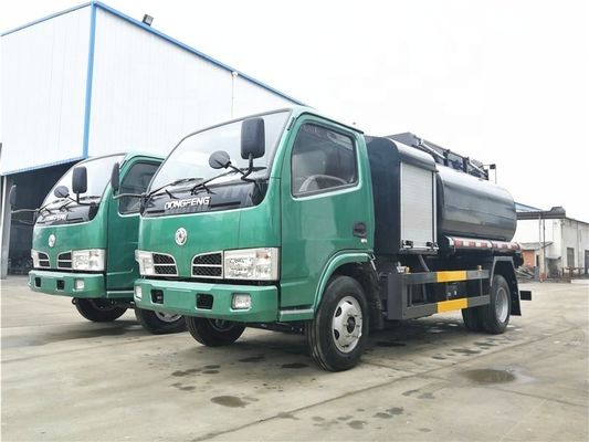 China DONGFENG 5cbm Camión cisterna de combustible Camión pequeño de almacenamiento de petróleo 4X2
