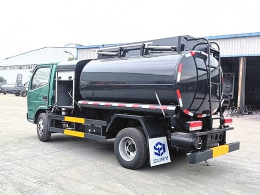 China DONGFENG 5cbm Camión cisterna de combustible Camión pequeño de almacenamiento de petróleo 4X2