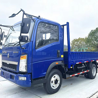 Pequeño Sinotruk Howo camión de descarga de 3-4 toneladas camión de carga Euro 3 filas de asientos simples