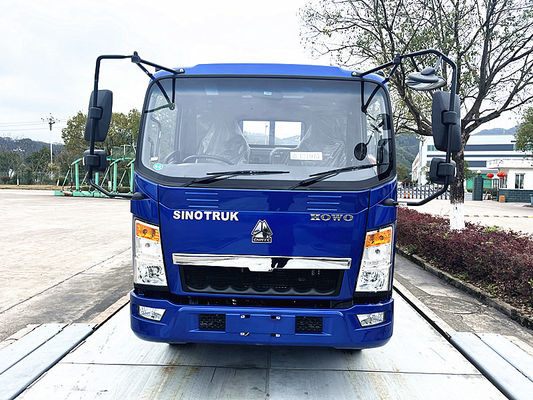 Pequeño Sinotruk Howo camión de descarga de 3-4 toneladas camión de carga Euro 3 filas de asientos simples