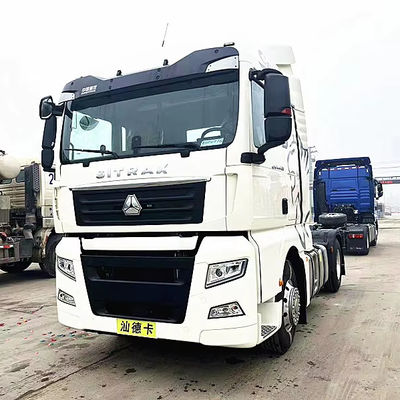 Nuevo y usado Sitrak Tractor Camión Cabeza Remolque Camión 4X2 6X4 Euro 6 Transporte Minero