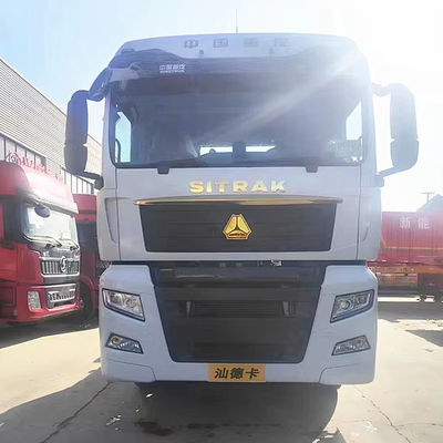 Nuevo y usado Sitrak Tractor Camión Cabeza Remolque Camión 4X2 6X4 Euro 6 Transporte Minero