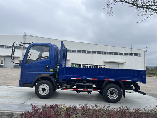 Pequeño Sinotruk Howo camión de descarga de 3-4 toneladas camión de carga Euro 3 filas de asientos simples