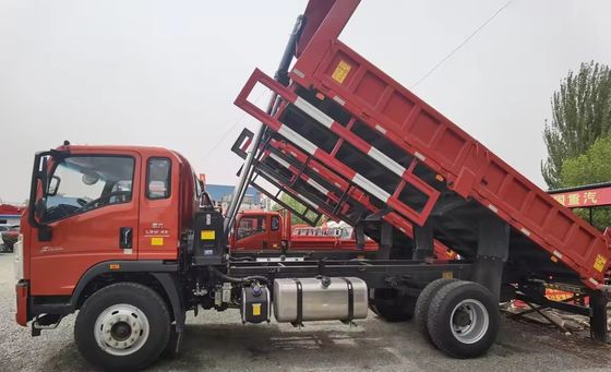 Pequeño Sinotruk Howo camión de descarga de 3-4 toneladas camión de carga Euro 3 filas de asientos simples