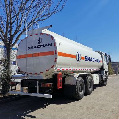 22 Shacman Capacidad de combustible Camión petrolero Camión cisterna diesel 6x4 400hp