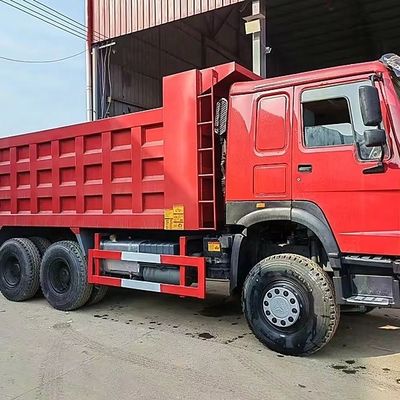 Sinotruk HOWO Camión Euro 3 6X4 Camión 375HP 20 CBM Camión de retroceso 40 toneladas con precio de factor