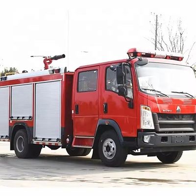 SINOTRUK HOWO 5cbm 12cbm camión de bomberos de emergencia camión de agua de incendios