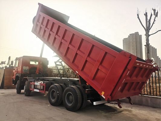 China Sinotruck Howo 6X4 camión de descarga 371HP camión de retroceso