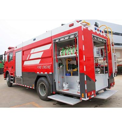 Shaanxi Shacman Camiones de propósito especial Combate de incendios Camión de bomberos pequeño 6x4