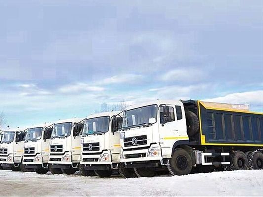 China DONGFENG 6*4 Camión con tirador para Rusia Camión de descarga Camión de camión Precio de fábrica