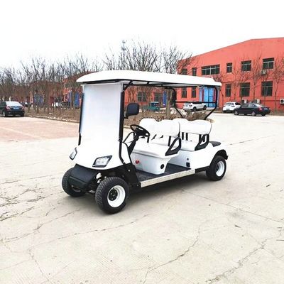 4 asientos eléctricos Golf Club Carros de golf Coches de golf 30km / h Batería de energía de la calle Legal