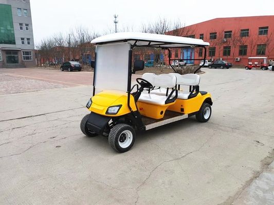 4 asientos eléctricos Golf Club Carros de golf Coches de golf 30km / h Batería de energía de la calle Legal