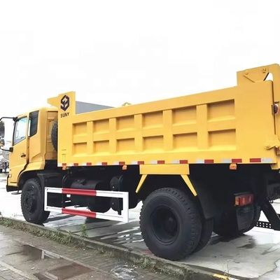 10 toneladas DONGFENG camión de descarga 4X2 camión de retroceso ligero dirección izquierda Euro 3