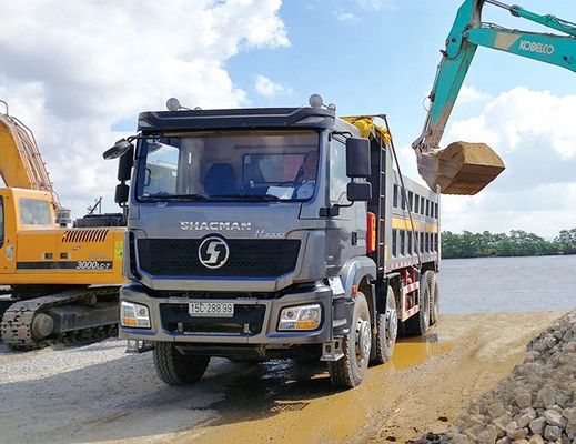 Shacman Dongfeng Sinotruck 6X4 Camión de trabajo pesado 8X4 Euro 3 12 neumáticos
