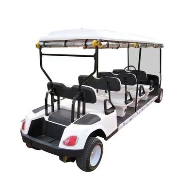 Conducción a mano izquierda Golf eléctrico Buggy de batería de litio Carritos de golf de 2 a 10 asientos