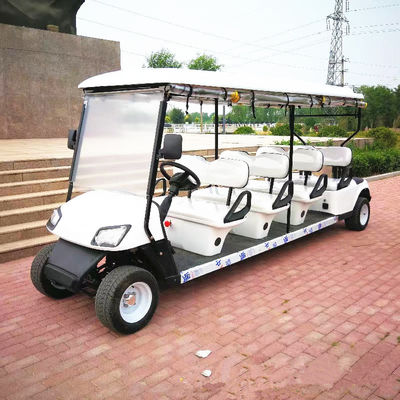 Conducción a mano izquierda Golf eléctrico Buggy de batería de litio Carritos de golf de 2 a 10 asientos