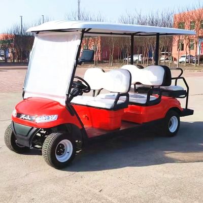Conducción a mano izquierda Golf eléctrico Buggy de batería de litio Carritos de golf de 2 a 10 asientos