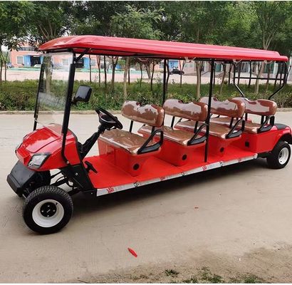 Conducción a mano izquierda Golf eléctrico Buggy de batería de litio Carritos de golf de 2 a 10 asientos
