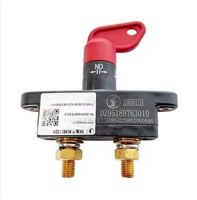 Shacman Delong Truck Parts Master Power Switch DZ95189763010 Batería con interruptor 120x125x32mm