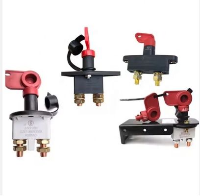 Shacman Delong Truck Parts Master Power Switch DZ95189763010 Batería con interruptor 120x125x32mm
