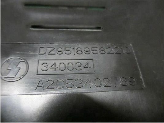China Shacman camión pesado piezas de repuesto F3000 Tablero de mando DZ95189582210 Accesorios de camión