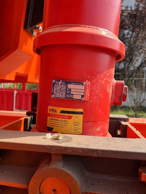 Motor de Weichai Contenedor personalizable y tractor de cama plana camión de basura semi remolque