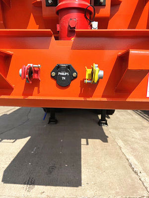 Motor de Weichai Contenedor personalizable y tractor de cama plana camión de basura semi remolque