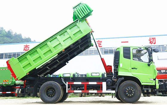 Camión de 10 toneladas Dongfeng RHD 4X2 para transporte de carga con motor modelo B17033 y norma de emisiones Euro 2