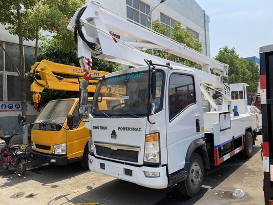 ISUZU Sinotruk Chasis Camión de trabajo aéreo 12 Vehículo de trabajo aéreo de boom plegable con precio de fábrica