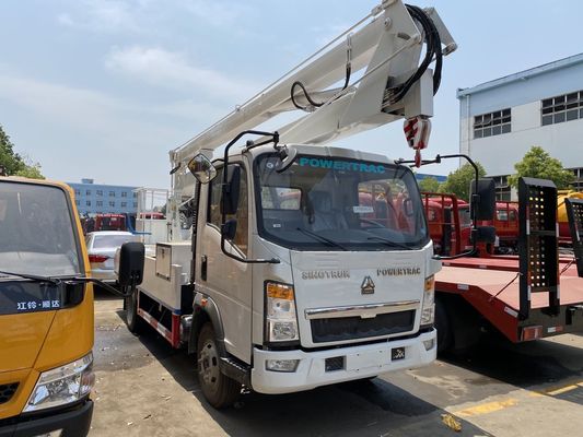 ISUZU Sinotruk Chasis Camión de trabajo aéreo 12 Vehículo de trabajo aéreo de boom plegable con precio de fábrica