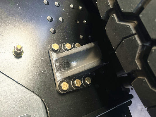 Las piezas de repuesto para camiones Shacman F2000/F3000/X3000 Bloque de límite de resorte trasero DZ95259521011 Partes del sistema de suspensión Original