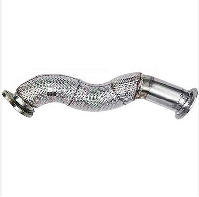 Tubo de válvula de escape DZ93259540717/DZ9112540813 Tubo de escape combinado para piezas de repuesto originales de camiones Shacman